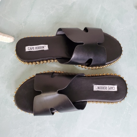 NEW Cape Robin Black Sandal - Picture 5 of 7